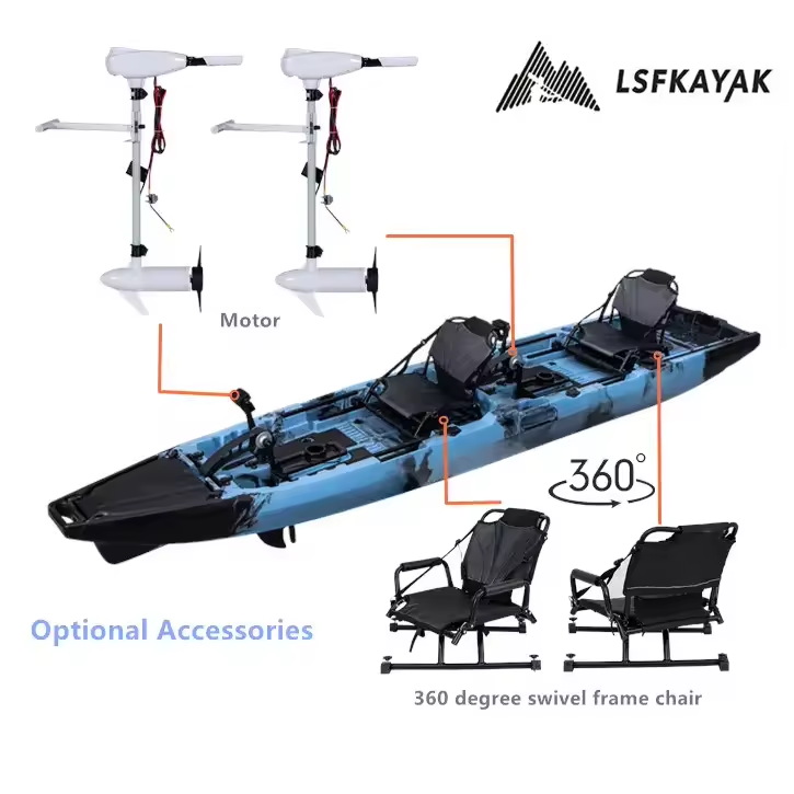 LSF 2025 New USA  Arrival Tand – Fishing Kayak Pedal Drive Bewertung und Preis