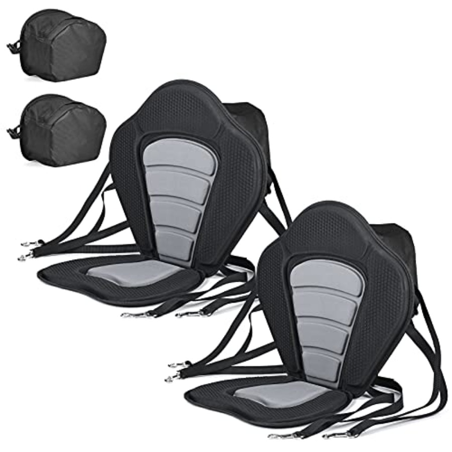 Deluxe Padded Kayak Seat with  – Fishing Kayak Storage Bag Bewertung und Preis