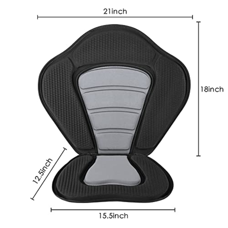 Deluxe Padded Kayak Seat with  – Fishing Kayak Storage Bag Bewertung und Preis