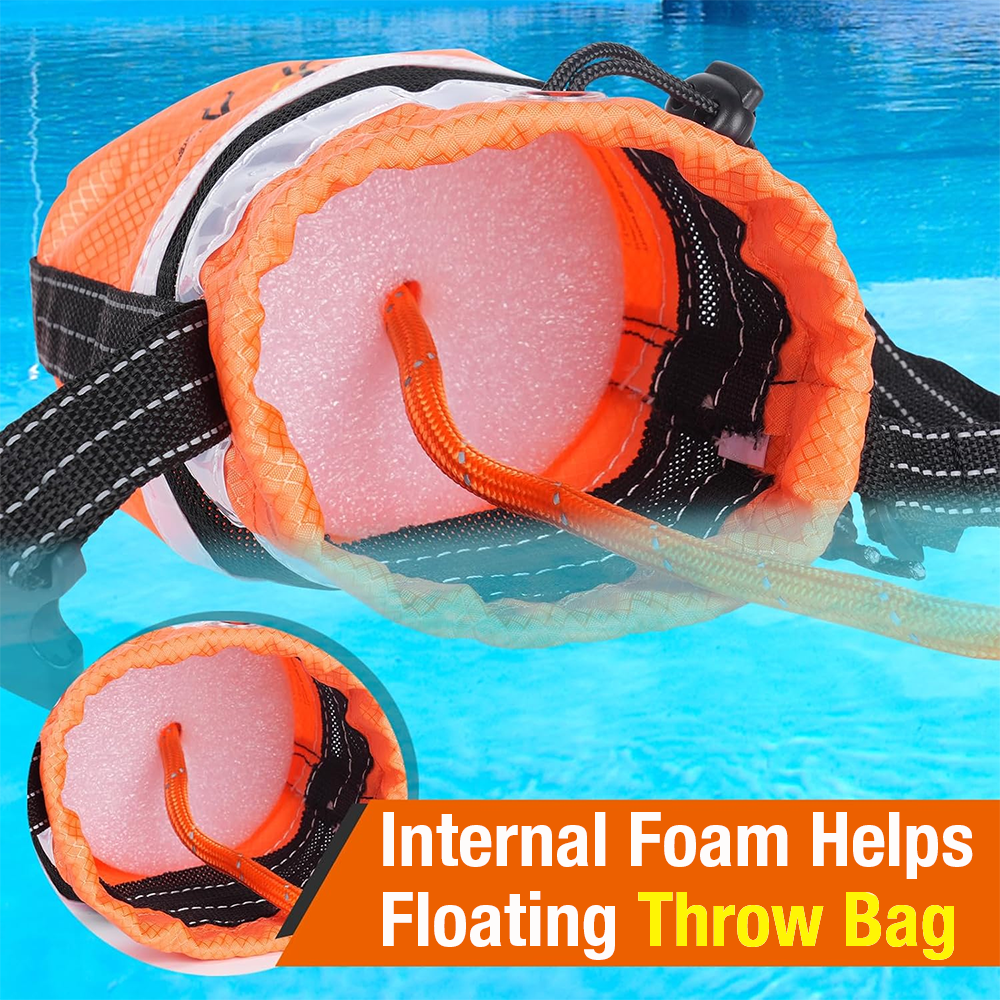 1SET Water Rescue Throw Bag, w – Fishing Kayak Crate Bewertung und Preis