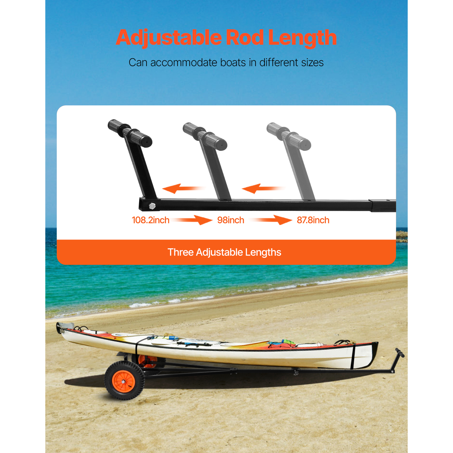 SucceBuy 420lbs Boat Trailer D – Fishing Kayak Sit On Top Bewertung und Preis