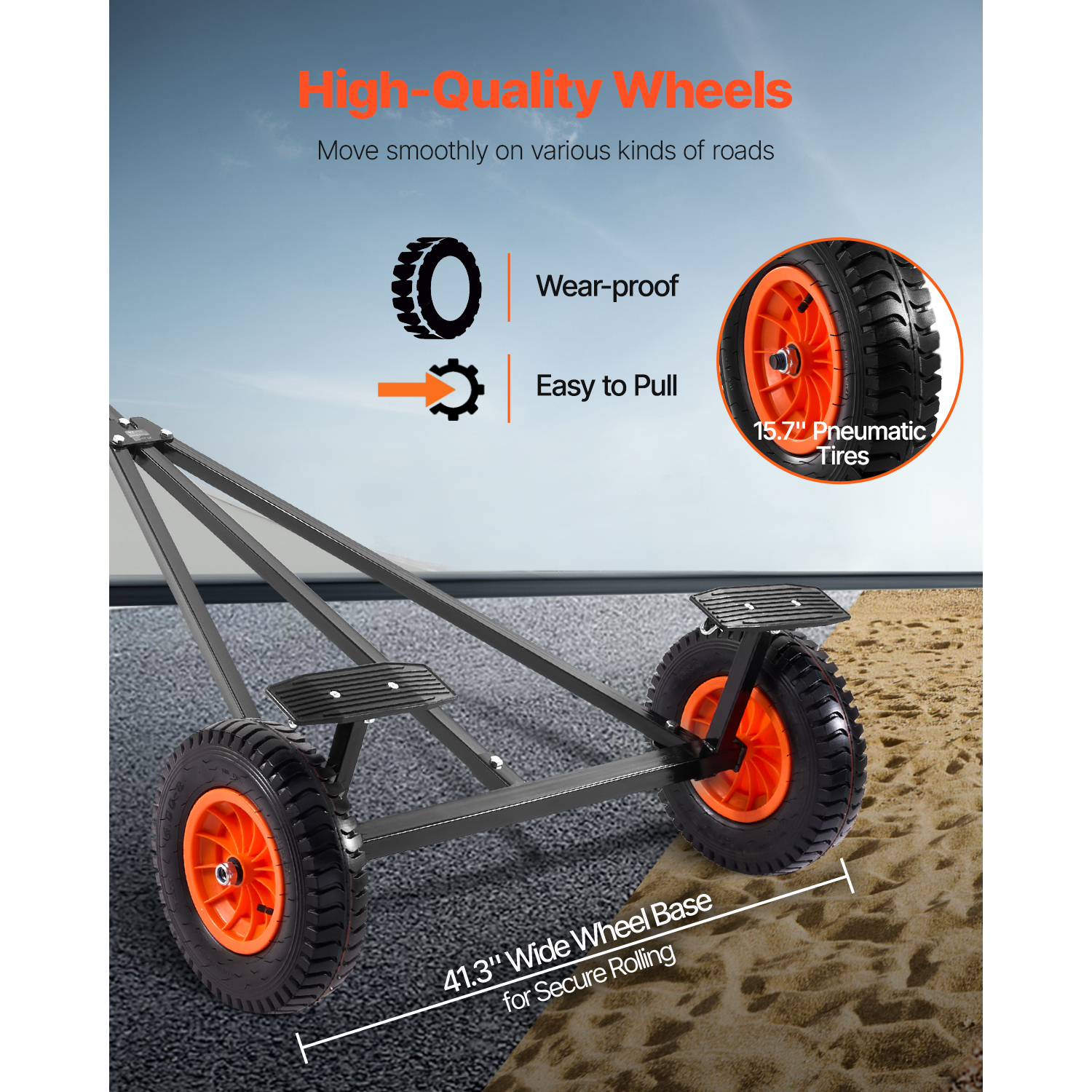SucceBuy 420lbs Boat Trailer D – Fishing Kayak Sit On Top Bewertung und Preis