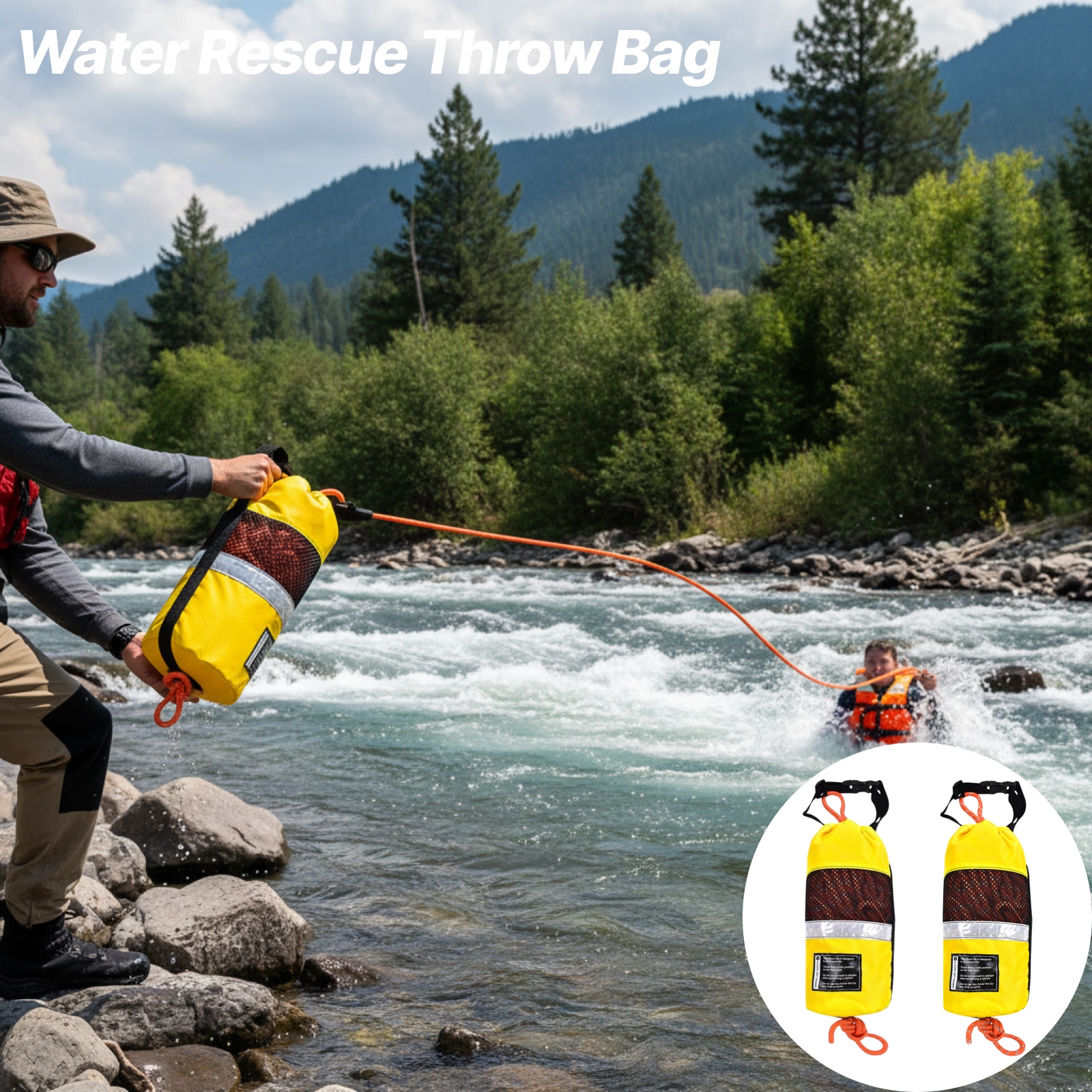 Throw Bag for Water Rescue Mar – Fishing Kayak Crate Bewertung und Preis