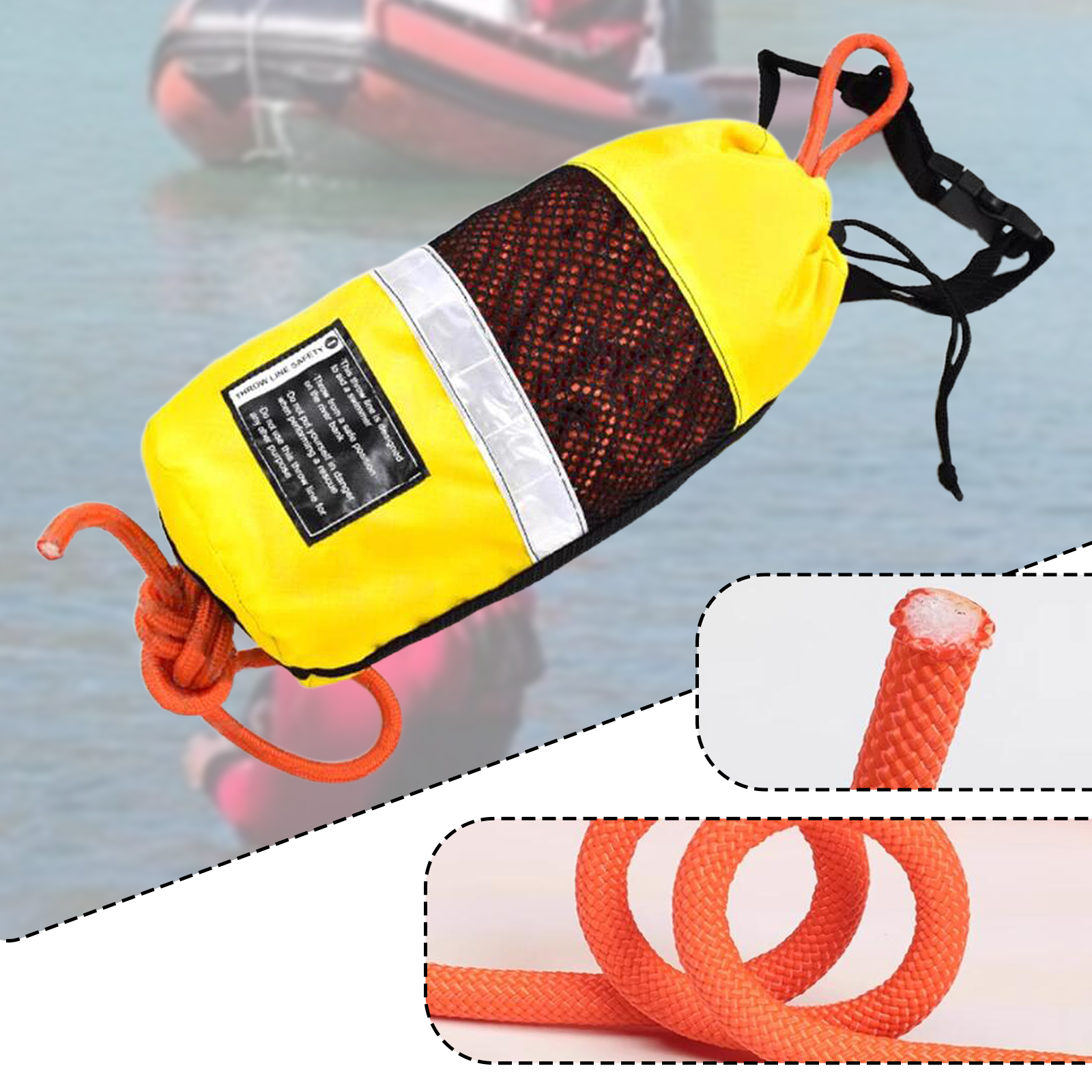 Throw Bag for Water Rescue Mar – Fishing Kayak Crate Bewertung und Preis