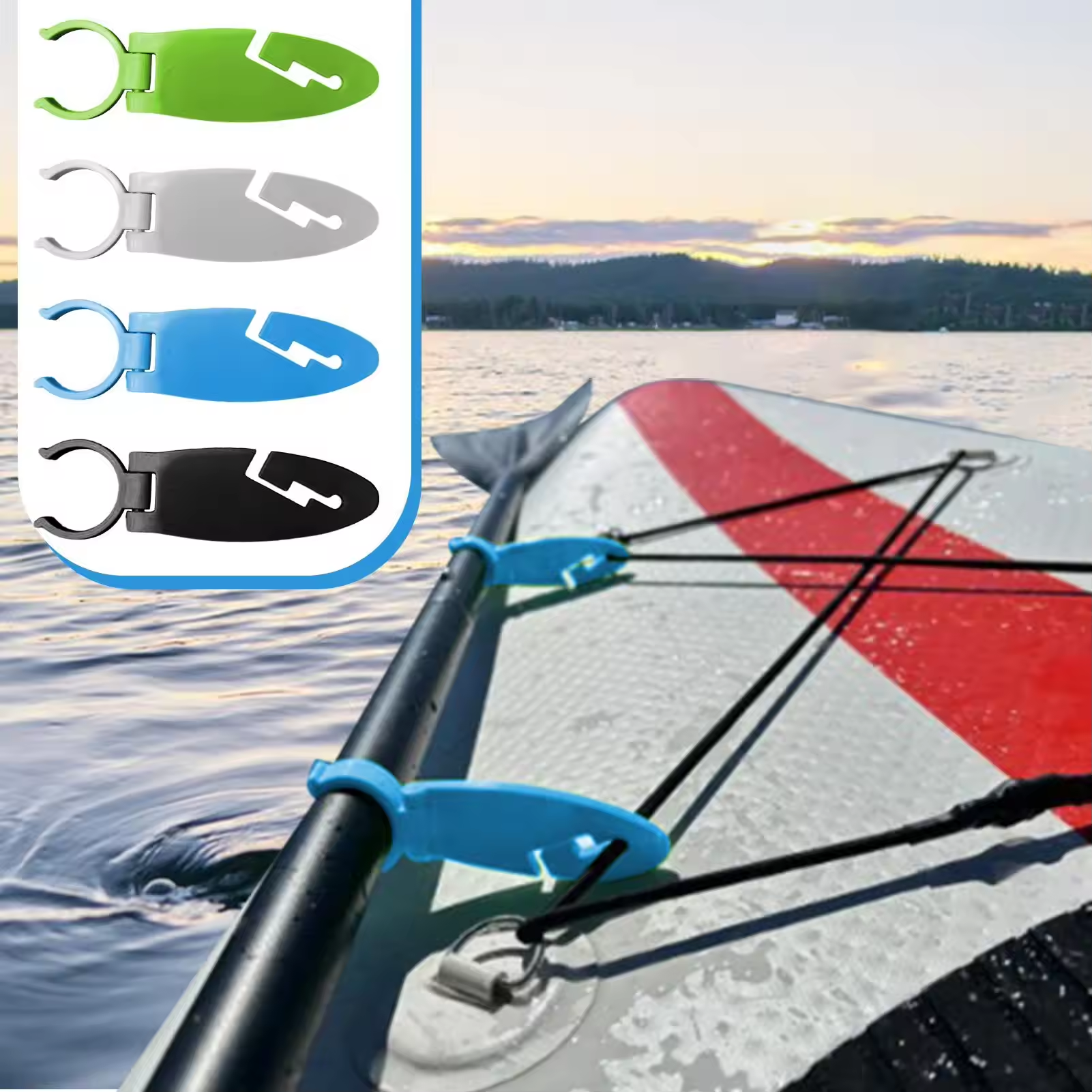 2pcs Stand Up Paddle Board Cli – Fishing Kayak Paddle Bewertung und Preis