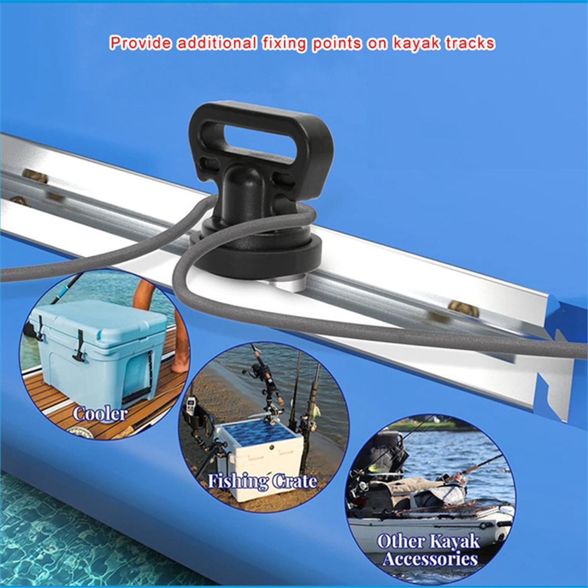 2525+ 4PCS Marine Track Mount  – Fishing Kayak Crate Bewertung und Preis