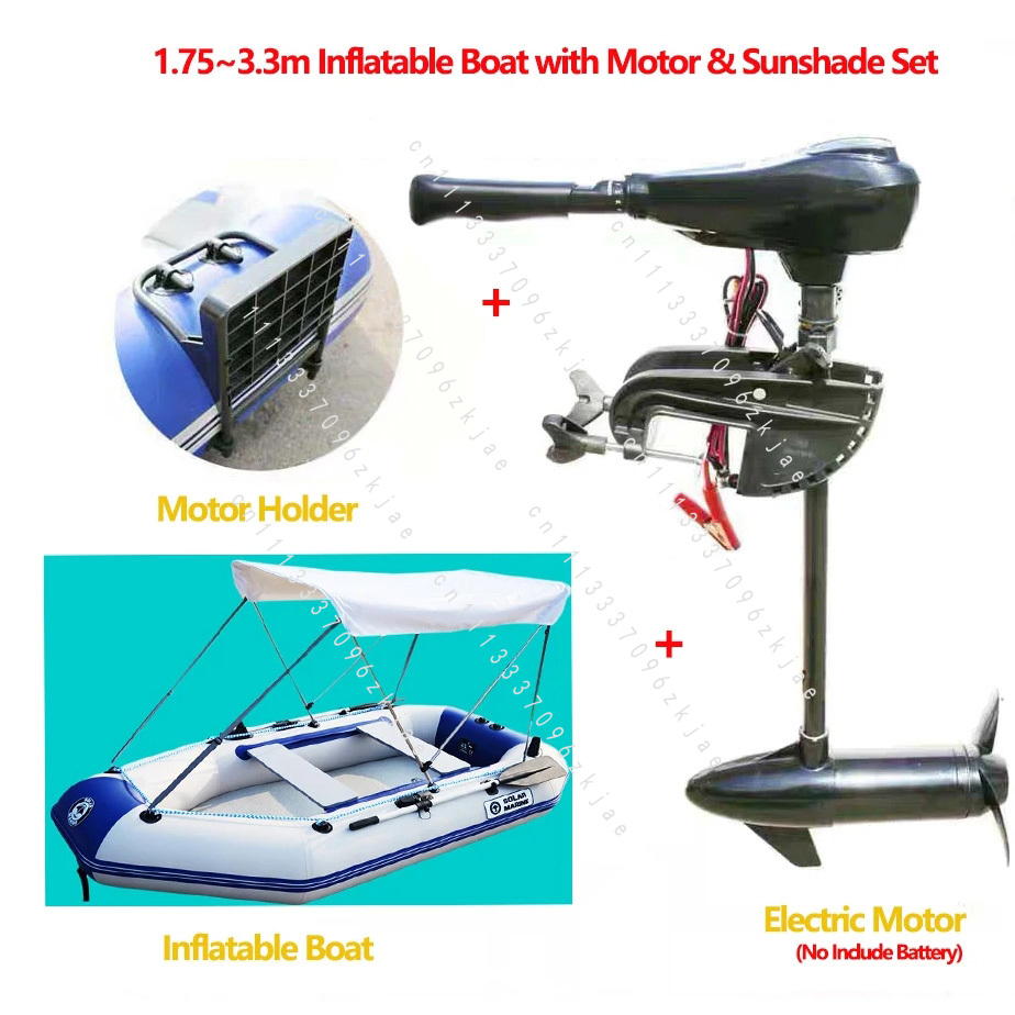 1.75~3.3m Inflatable Boat with – Fishing Kayak Inflatable Bewertung und Preis