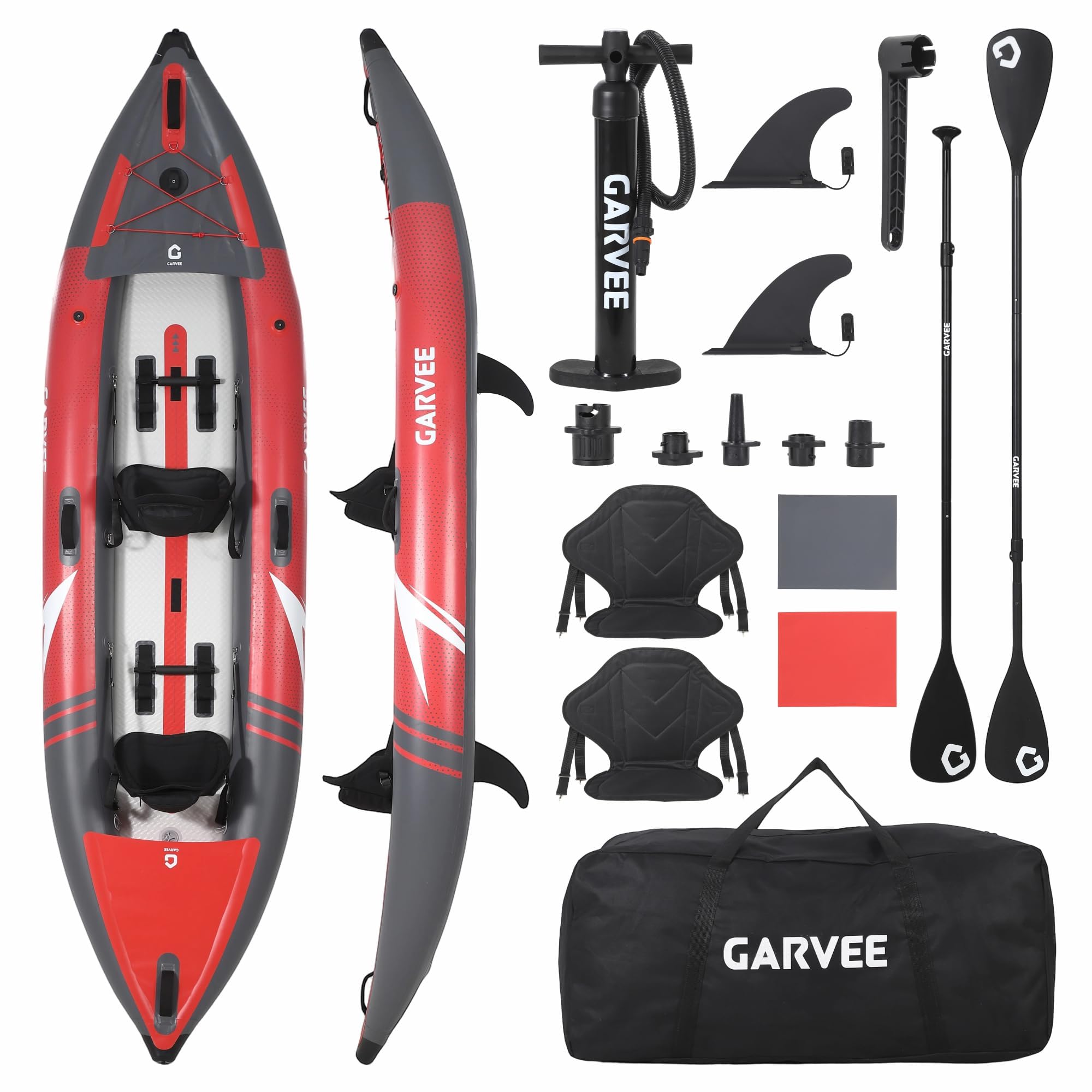 2 Person Inflatable Kayak 12.5 – Fishing Kayak Seat Bewertung und Preis