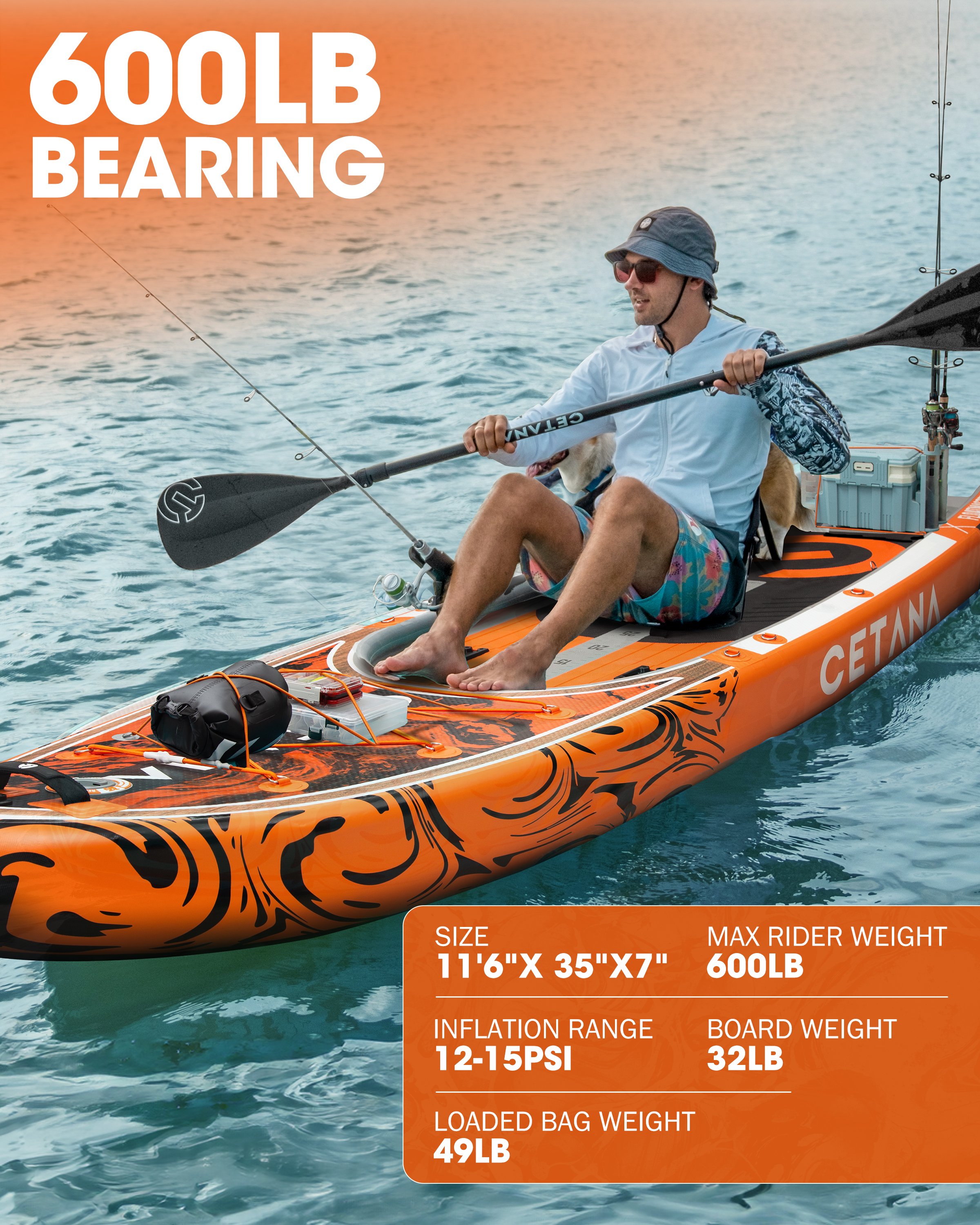 China Factory Inflatable Boat  – Fishing Kayak Paddle Bewertung und Preis