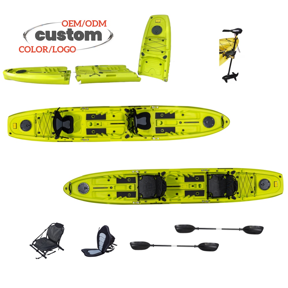 New Modular Tandem Double Sit- – Fishing Kayak Paddle Bewertung und Preis